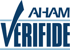 Certifikát Aham-Verifide pro čističku Blueair
