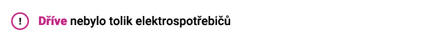 škodlivé působení elektrospotřebičů – varování