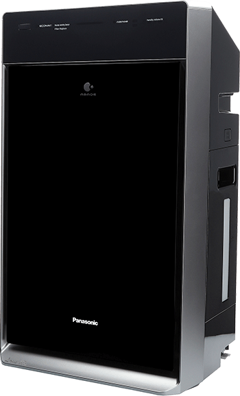 Panasonic F-VXR70G-K pohled zboku