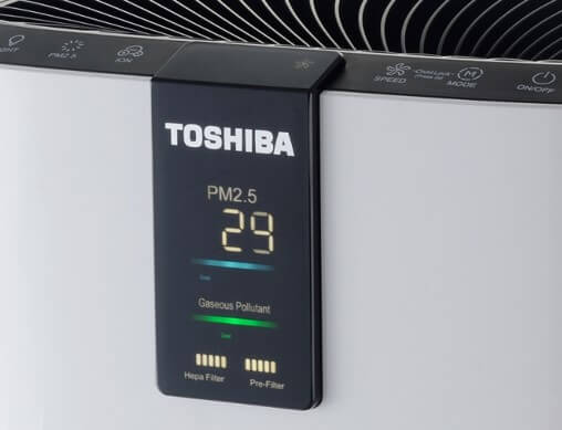 Toshiba CAF-X116XPL ukazatel kvality vzduchu